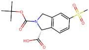 (R)-2-(tert-butoxycarbonyl)-5-(methylsulfonyl)isoindoline-1-carboxylic acid