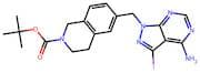 Tert-butyl 6-((4-amino-3-iodo-1H-pyrazolo[3,4-d]pyrimidin-1-yl)methyl)-3,4-dihydroisoquinoline-2(1…