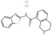 N-(benzo[d]thiazol-2-yl)-1,2,3,4-tetrahydroisoquinoline-8-carboxamide dihydrochloride