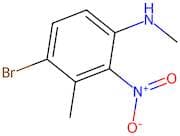 4-Bromo-N-methyl-3-methyl-2-nitroaniline