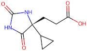 (R)-3-(4-Cyclopropyl-2,5-dioxoimidazolidin-4-yl)propanoic acid
