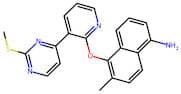 6-Methyl-5-((3-(2-(methylthio)pyrimidin-4-yl)pyridin-2-yl)oxy)naphthalen-1-amine