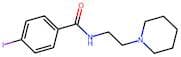 4-Iodo-N-[2-(1-piperidinyl)ethyl]benzamide