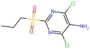4,6-Dichloro-2-(propylsulfonyl)pyrimidin-5-amine
