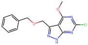 3-((Benzyloxy)methyl)-6-chloro-4-methoxy-1H-pyrazolo[3,4-d]pyrimidine