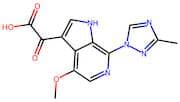 2-(4-Methoxy-7-(3-methyl-1H-1,2,4-triazol-1-yl)-1H-pyrrolo[2,3-c]pyridin-3-yl)-2-oxoacetic acid