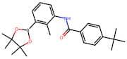 N-[2-Methyl-3-(4,4,5,5-tetramethyl[1,3,2]dioxaborolan-2-yl)phenyl]-4-(tert-butyl)benzamide