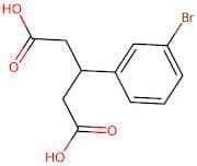 3-(3-Bromophenyl)pentanedioic acid
