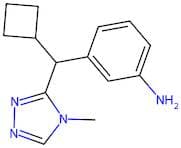 3-(Cyclobutyl(4-methyl-4H-1,2,4-triazol-3-yl)methyl)aniline