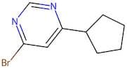 4-Bromo-6-cyclopentylpyrimidine