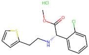 (S)-Methyl 2-(2-chlorophenyl)-2-((2-(thiophen-2-yl)ethyl)amino)acetate hydrochloride