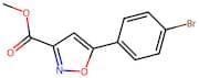 Methyl 5-(4-bromophenyl)isoxazole-3-carboxylate