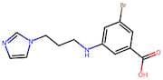 3-((3-(1H-Imidazol-1-yl)propyl)amino)-5-bromobenzoic acid