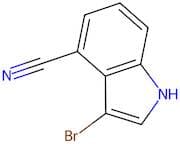 3-Bromo-1H-indole-4-carbonitrile
