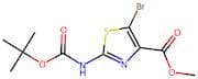 Methyl 5-bromo-2-((tert-butoxycarbonyl)amino)thiazole-4-carboxylate