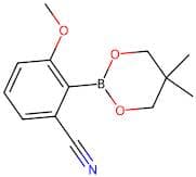 2-(5,5-Dimethyl-1,3,2-dioxaborinan-2-yl)-3-methoxybenzonitrile