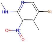 5-Bromo-N,4-dimethyl-3-nitropyridin-2-amine