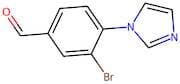 3-Bromo-4-(1H-imidazol-1-yl)benzaldehyde