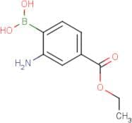 [2-Amino-4-(ethoxycarbonyl)phenyl]boronic acid