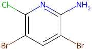 3,5-Dibromo-6-chloropyridin-2-amine