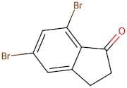 5,7-Dibromo-1-indanone