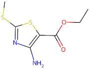 Ethyl 4-amino-2-(methylthio)thiazole-5-carboxylate