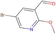 5-Bromo-2-methoxypyridine-3-carbaldehyde