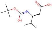 (S)-3-((tert-Butoxycarbonyl)amino)-4-methylpentanoic acid