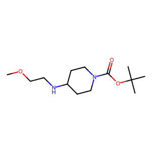 tert-Butyl 4-((2-methoxyethyl)amino)piperidine-1-carboxylate