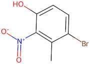 4-Bromo-3-methyl-2-nitrophenol