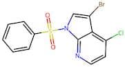 3-Bromo-4-chloro-1-(phenylsulfonyl)-1H-pyrrolo[2,3-b]pyridine