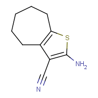 2-Amino-5,6,7,8-tetrahydro-4h-cyclohepta[b]thiophene-3-carbonitrile