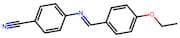 (E)-4-((4-Ethoxybenzylidene)amino)benzonitrile