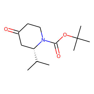 (2S)-2-Isopropyl-4-oxopiperidine, N-BOC protected 97%