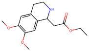 Ethyl 2-(6,7-dimethoxy-1,2,3,4-tetrahydroisoquinolin-1-yl)acetate