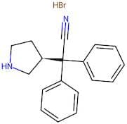 (S)-2,2-Diphenyl-2-(pyrrolidin-3-yl)acetonitrile hydrobromide