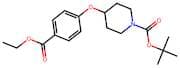 tert-Butyl 4-(4-(ethoxycarbonyl)phenoxy)piperidine-1-carboxylate