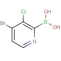 4-Bromo-3-chloropyridine-2-boronic acid