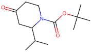 2-Isopropylpiperidin-4-one, N-BOC protected