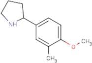 2-(4-Methoxy-3-methylphenyl)pyrrolidine
