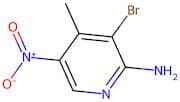 3-Bromo-4-methyl-5-nitropyridin-2-amine