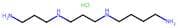 N'-[3-(3-Aminopropylamino)propyl]butane-1,4-diamine hydrochloride