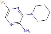 5-Bromo-3-(piperidin-1-yl)pyrazin-2-amine