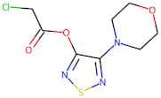 4-Morpholin-4-yl-1,2,5-thiadiazol-3-yl chloroacetate