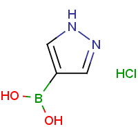 1H-Pyrazole-4-boronic acid, hydrochloride