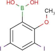 3,5-Diiodo-2-methoxyphenylboronic acid