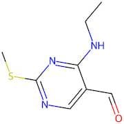 4-Ethylamino-2-methanethiopyrimidine-5-carboxaldehyde
