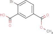 2-Bromo-5-(methoxycarbonyl)benzoic acid