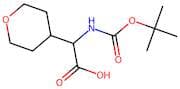 2-((tert-Butoxycarbonyl)amino)-2-(tetrahydro-2H-pyran-4-yl)acetic acid
