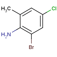 2-Bromo-4-chloro-6-methylaniline
